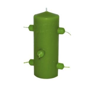 Velón 7 Mechas Color VERDE